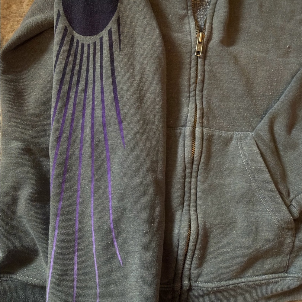 Freecity Charcoal Hoodie with Purple Accents - medium - Picture 6 of 8